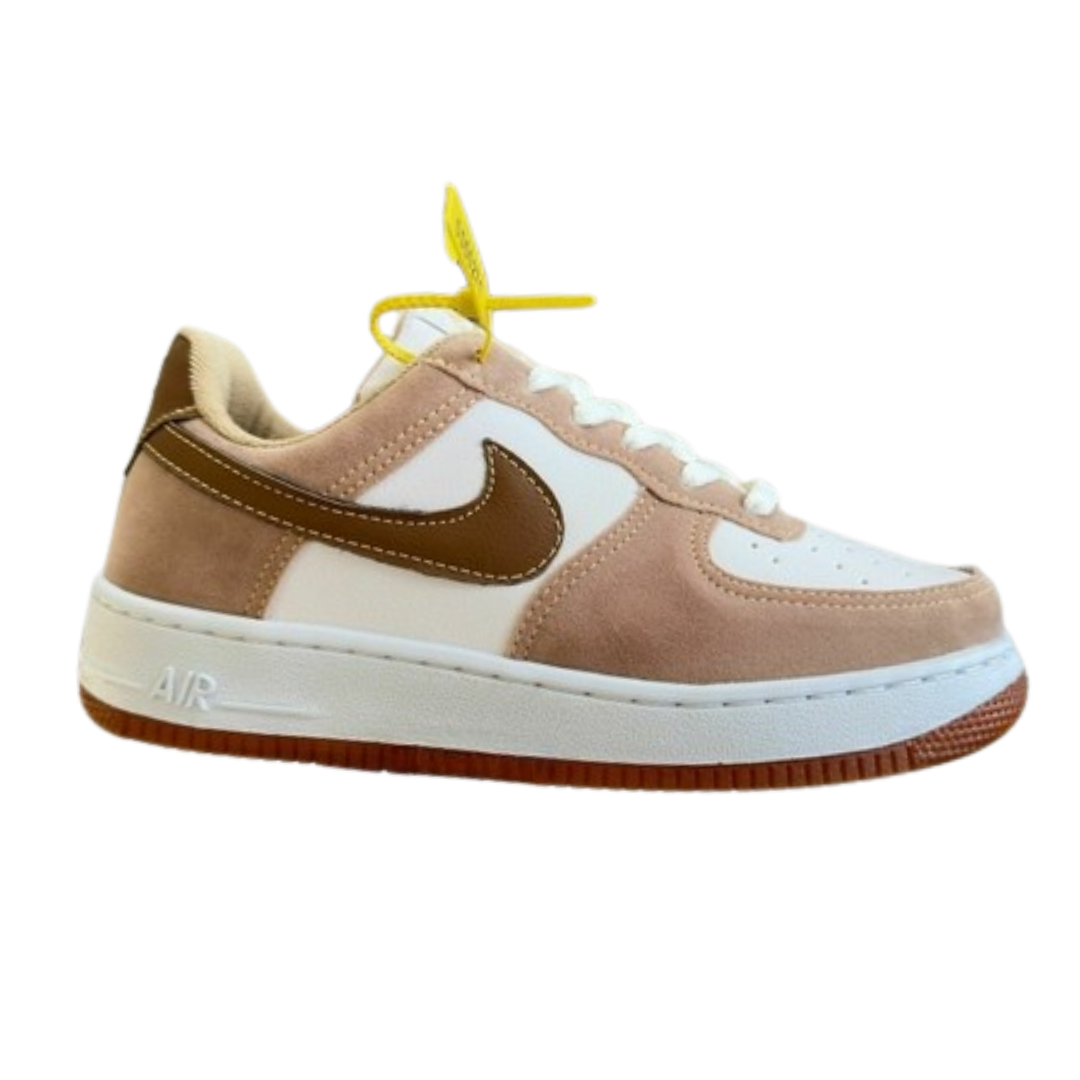 Tênis Nike Air Force 1 Low Caramelo Camurça