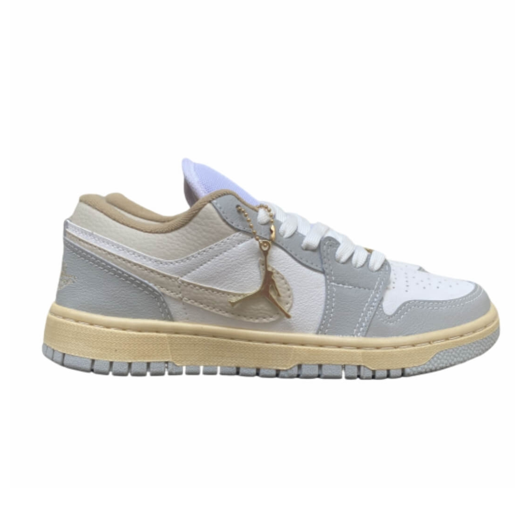 Tênis Nike JORDAN Low 1 BEGE/CINZA