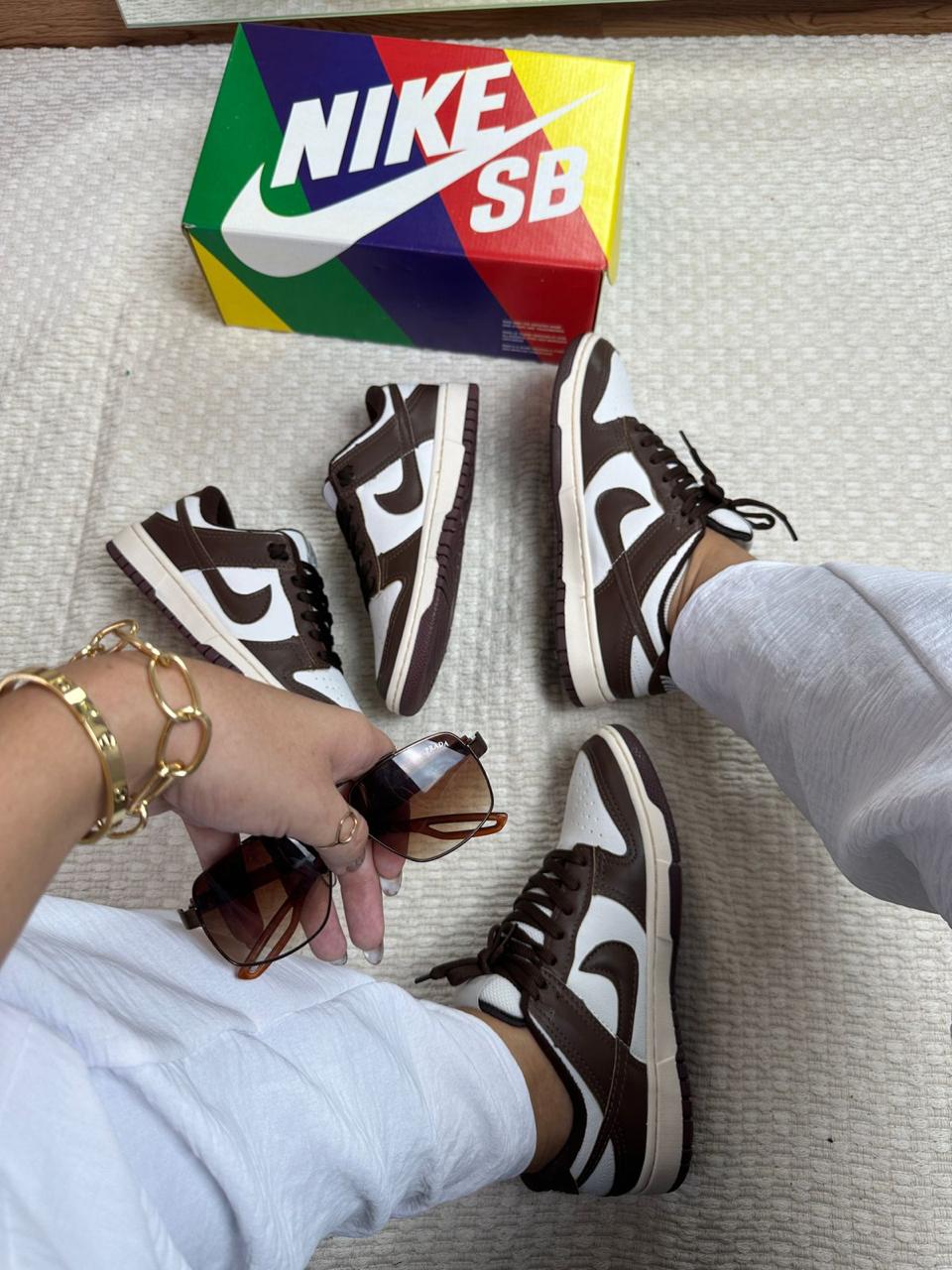 Tênis Nike DUNK Low Marrom