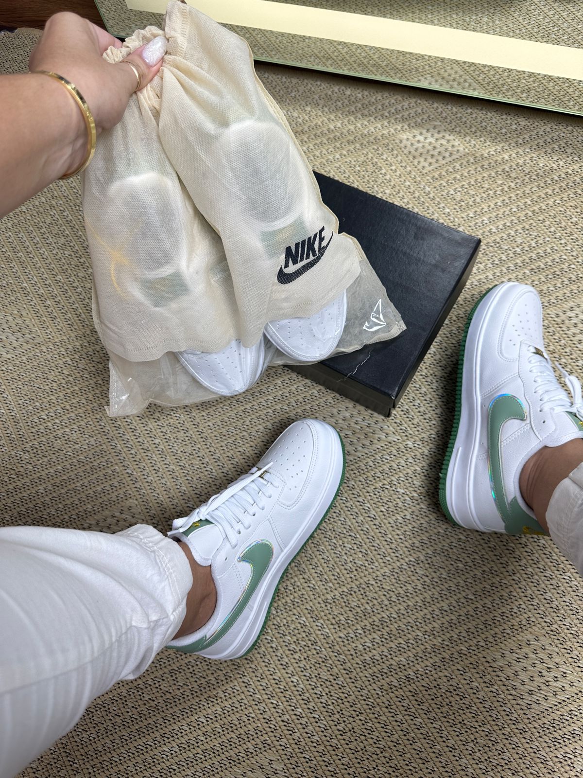 Tênis AIR force 1 - Grama